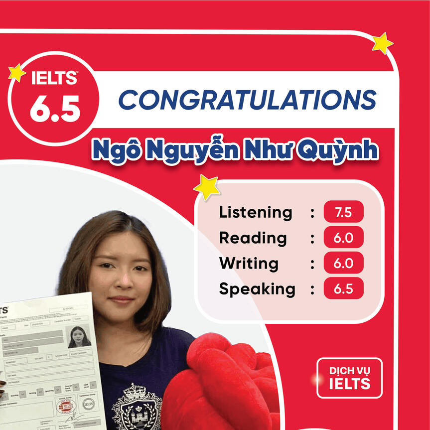 Quỳnh Như IELTS 6.5