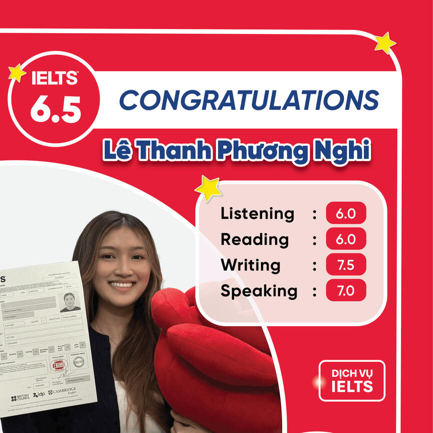 Phương Nghi IELTS 6.5