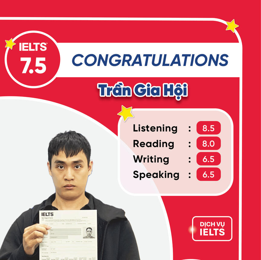 Gia Hội IELTS 7.5