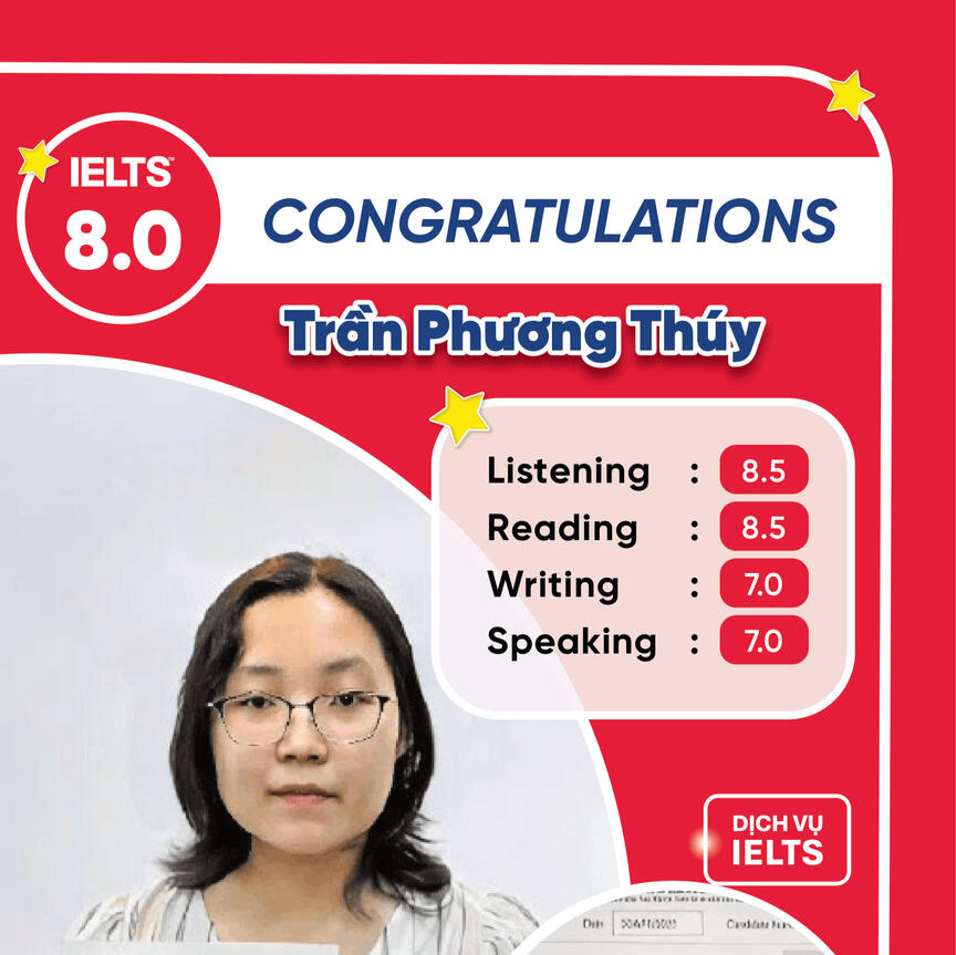 Phương Thuỳ IELTS 8.0