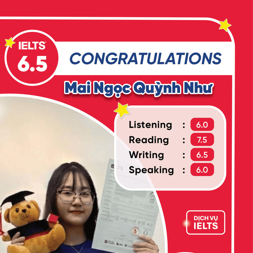 Quỳnh Như IELTS 6.5